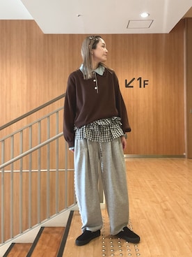 minakoさん（レディース・160cm）の春コーディネート