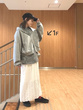 minakoさん（レディース・160cm）の春コーディネート