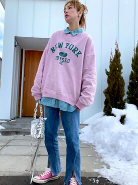 minakoさん(レディース・160cm)の冬コーディネート