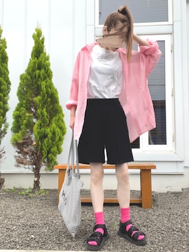 minakoさん（レディース・160cm）の夏コーディネート