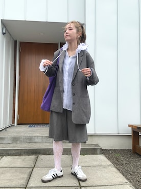 「JEANASIS（ジーナシス）のアイテム」を使った、minakoさん（レディース・160cm）の秋コーディネート