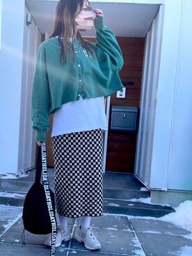 minakoさん（レディース・160cm）の冬コーディネート