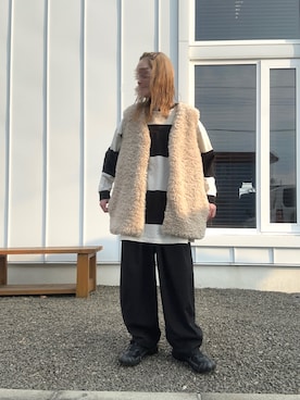 「LOWRYS FARM（ローリーズファーム）のアイテム」を使った、minakoさん（レディース・160cm）の秋コーディネート