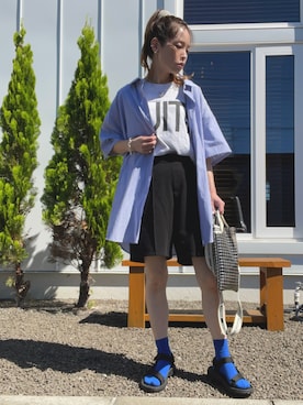 minakoさん（レディース・160cm）の夏コーディネート