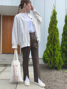 minakoさん（レディース・160cm）の秋コーディネート