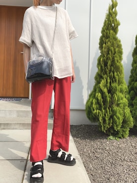 minakoさん（レディース・160cm）の夏コーディネート