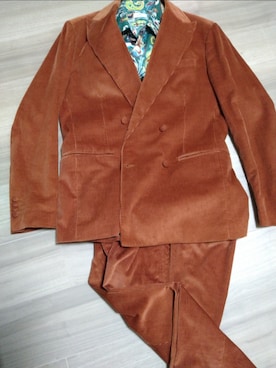 「アイテム（スーツセット）」を使った、maxverreさん（メンズ・182cm）の秋コーディネート