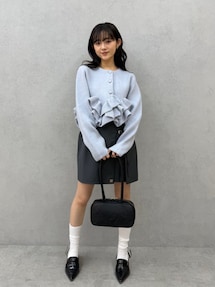 ヘムフリルニットジャケット｜ダズリン（dazzlin）公式通販｜RUNWAY