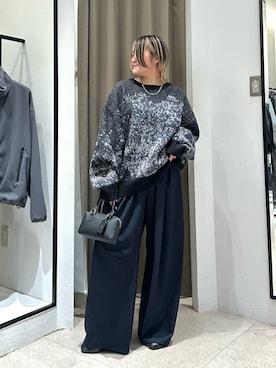 Lui's（ルイス）の「リブ編みドライバーズニット（ニット/セーター