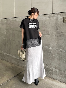 「Lui's（ルイス）のアイテム（アクセサリー）」を使った、mana.さん（レディース・160cm）の夏コーディネート