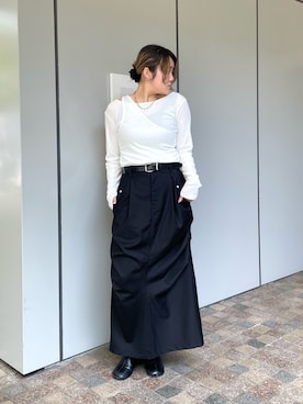 mana.さん（レディース・160cm）の春コーディネート