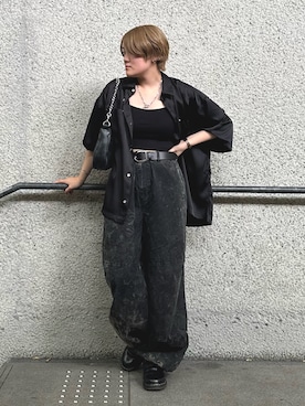 「アイテム（アクセサリー）」を使った、ishidamanaさん（レディース・160cm）の夏コーディネート