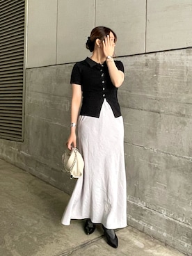 「Lui's（ルイス）のアイテム（アクセサリー）」を使った、mana.さん（レディース・160cm）の夏コーディネート