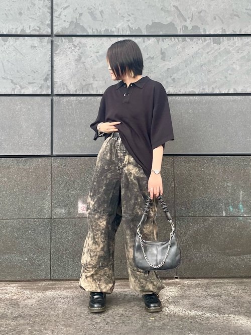 ヴィンテージライクハーフムーンバッグ（ショルダーバッグ