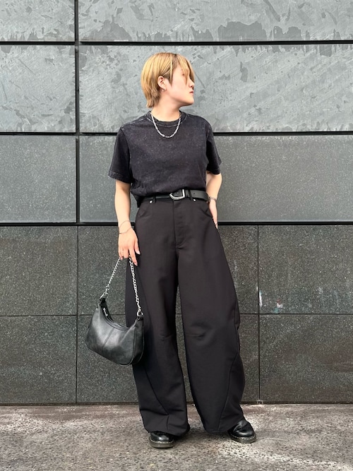 Lui's ショルダーバッグ ヴィンテージライクハーフムーンバッグ