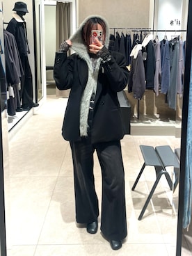 mana.さん（レディース・160cm）の冬コーディネート