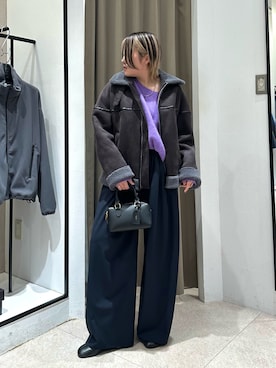 mana.さん（レディース・160cm）の冬コーディネート