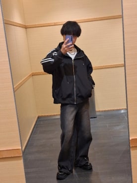 「ADRER（アドラー）の【ADRER】surgical stainless necklace / サージカルステンレスネックレス（ネックレス）」を使った、youki911さん（メンズ・173cm）の秋コーディネート