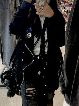 「アイテム（フォーマルスーツ/小物）」を使った、桃奈さん（レディース・153cm）の秋コーディネート