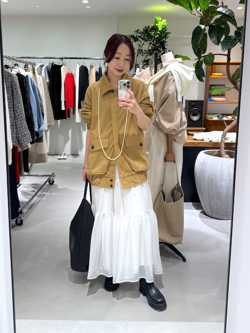 オーガンジーティアードスカート（スカート）｜LOUNGEDRESS（ラウンジ