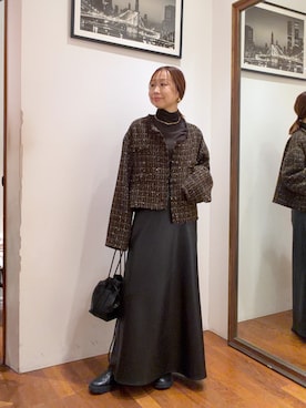 みーこさん(レディース・162cm)の秋コーディネート