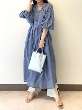 「ボイルワンピース」｜yanyuiさん（レディース・158cm）の秋コーディネート