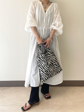「ボイルワンピース」｜yanyuiさん（レディース・158cm）の秋コーディネート