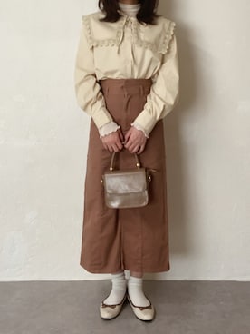 「GUコーデ」｜nun‎；눈さん（レディース・159cm）の春コーディネート