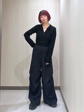 「JEANASIS（ジーナシス）のランダムアウトソールスニーカー/968688（スニーカー）」を使った、まいてぃさん（レディース・158cm）の秋コーディネート