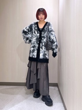 「JEANASIS（ジーナシス）のランダムアウトソールスニーカー/968688（スニーカー）」を使った、まいてぃさん（レディース・158cm）の秋コーディネート