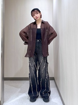 まいてぃさん(レディース・158cm)の夏コーディネート