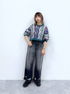 「PBLIM（ページボーイリム）のアイテム（アクセサリー）」を使った、まいてぃさん（レディース・158cm）の秋コーディネート