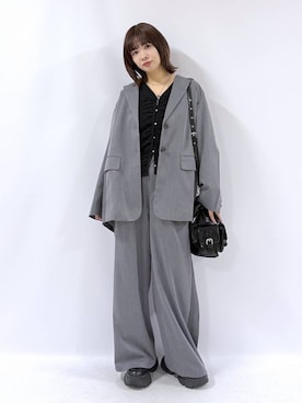 「アイテム（パンツ）」を使った、まいてぃさん（レディース・158cm・20代）の秋コーディネート