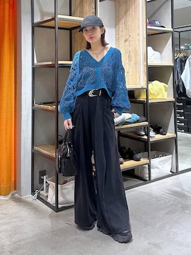 「PAGEBOY（ページボーイ）のプラットチャンキースニーカー（スニーカー、ブラック系）」を使った、まいてぃさん（レディース・158cm）の春コーディネート