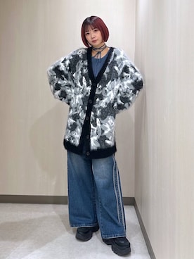 「JEANASIS（ジーナシス）のランダムアウトソールスニーカー/968688（スニーカー）」を使った、まいてぃさん（レディース・158cm）の秋コーディネート