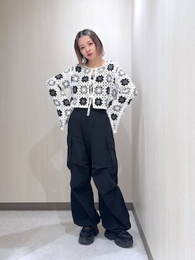 「JEANASIS（ジーナシス）のランダムアウトソールスニーカー/968688（スニーカー）」を使った、まいてぃさん（レディース・158cm）の春コーディネート