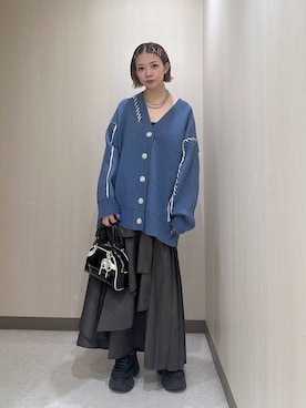 「JEANASIS（ジーナシス）のランダムアウトソールスニーカー/968688（スニーカー）」を使った、まいてぃさん（レディース・158cm）の秋コーディネート