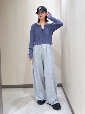 「アイテム（帽子）」を使った、まいてぃさん（レディース・158cm・20代）の夏コーディネート