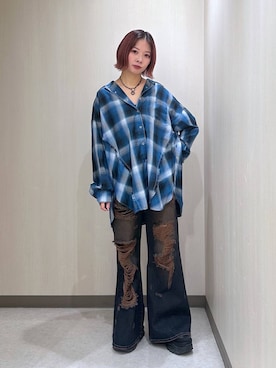 「JEANASIS（ジーナシス）のランダムアウトソールスニーカー/968688（スニーカー）」を使った、まいてぃさん（レディース・158cm）の秋コーディネート