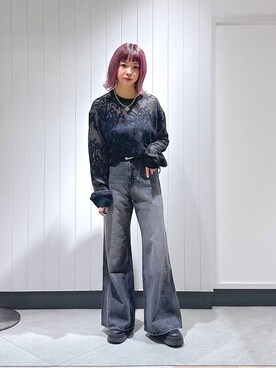 「PBLIM（ページボーイリム）のアイテム（アクセサリー）」を使った、まいてぃさん（レディース・158cm）の秋コーディネート