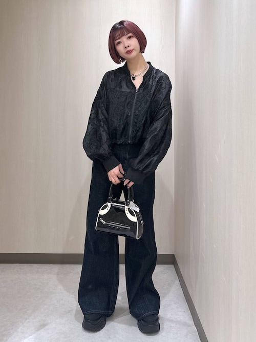 美品　roughlow シアージャガード　ブルゾン セール】シアージャガードブルゾン（ブルゾン）｜PAGEBOY