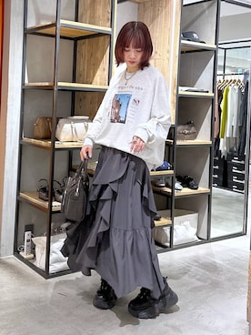 まいてぃさん（レディース・158cm）の春コーディネート