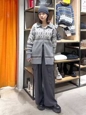 まいてぃさん（レディース・158cm）の冬コーディネート