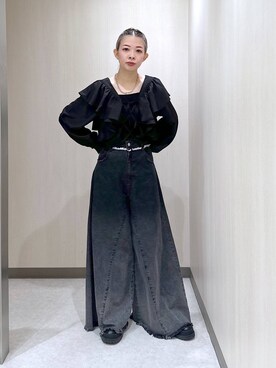 「PBLIM（ページボーイリム）のアイテム（アクセサリー）」を使った、まいてぃさん（レディース・158cm）の秋コーディネート