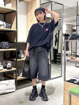 「PAGEBOY（ページボーイ）のアイテム」を使った、まいてぃさん（レディース・158cm）の夏コーディネート