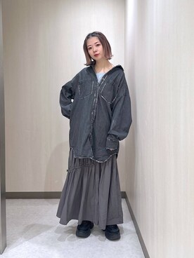 「JEANASIS（ジーナシス）のランダムアウトソールスニーカー/968688（スニーカー）」を使った、まいてぃさん（レディース・158cm）の春コーディネート