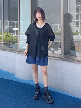 まいてぃさん(レディース・158cm)の夏コーディネート