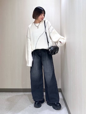 まいてぃさん(レディース・158cm)の冬コーディネート