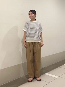 「URBAN RESEARCH DOORS（アーバンリサーチドアーズ）のアイテム」を使った、rikoさん（レディース・154cm）の夏コーディネート