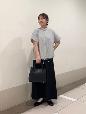 「URBAN RESEARCH DOORS（アーバンリサーチドアーズ）のアイテム」を使った、rikoさん（レディース・154cm）の夏コーディネート